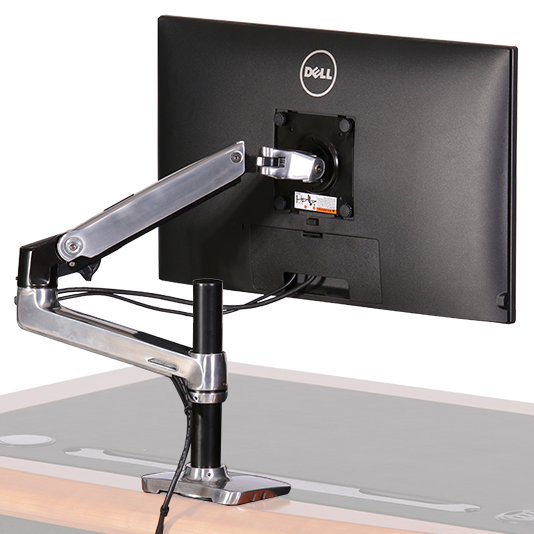 Ergotron LX Desk Mount Monitor Arm, Tall Pole
