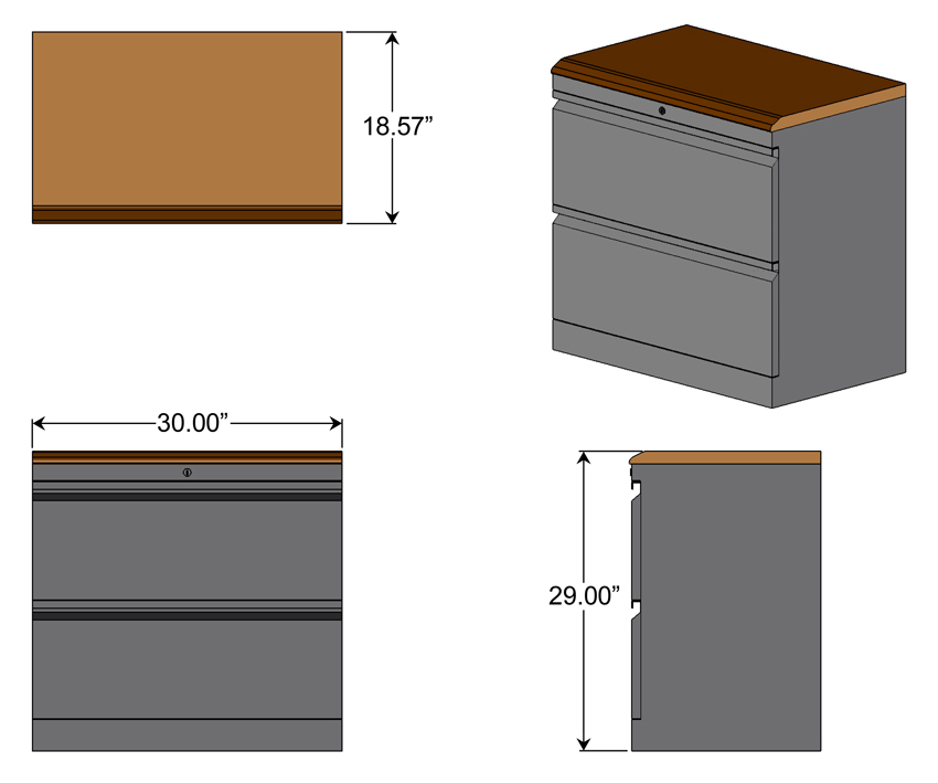 Lateral File Cabinet Dimensions | estudioespositoymiguel.com.ar